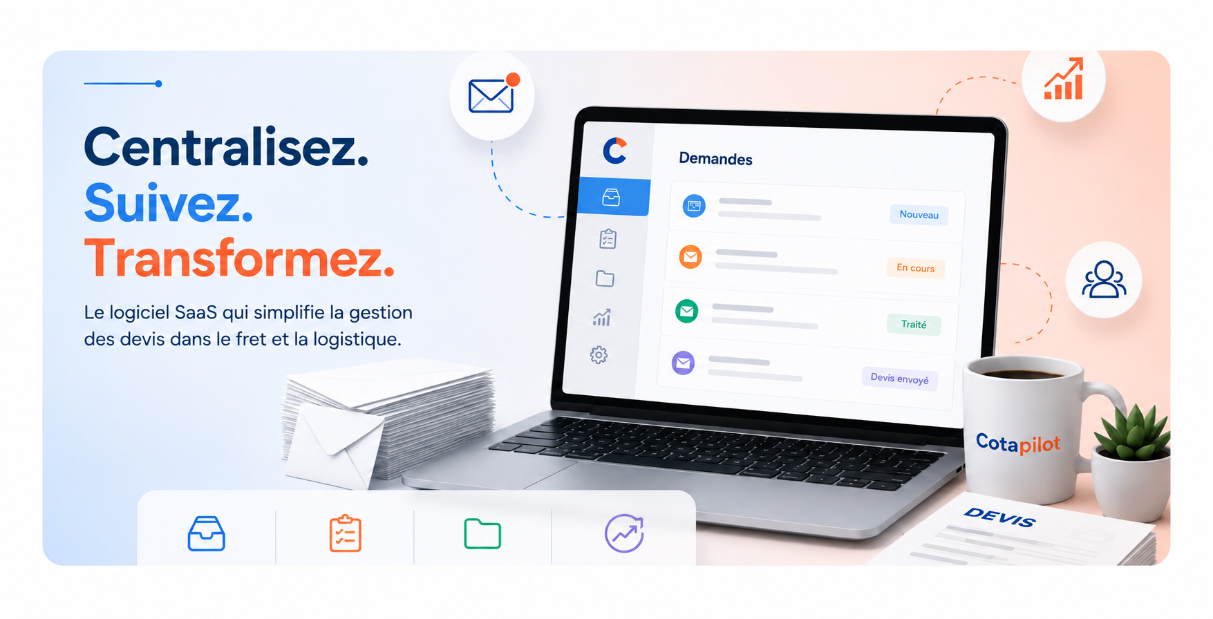 Cotapilot : simplifier la gestion des devis dans le fret et la logistique